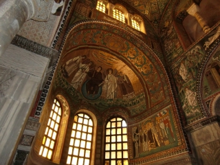 サン・ヴィターレ聖堂のモザイク画