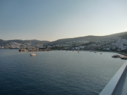 ボドルム入港風景