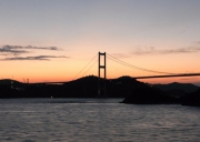 極上の夕焼けでした。