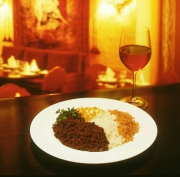 氷川丸ドライカレー調理例