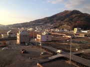 大船渡港前より