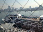 晴海客船ターミナル展望台より