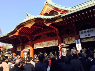 大賑わいの神田明神
