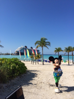 青い空がきれいです